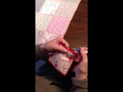 Part 2 How to make our Crochet Baby Patchwork Quilt