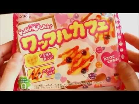 Popin Cookin Waffle Kit - Japanese DIY candy - Tutorial, making it