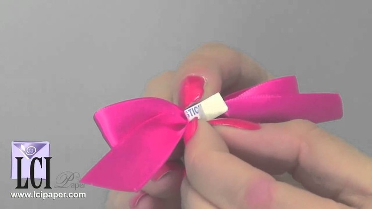Pre-Tied, Self-Adhesive Satin Bows-Embellishments for DIY Invitations