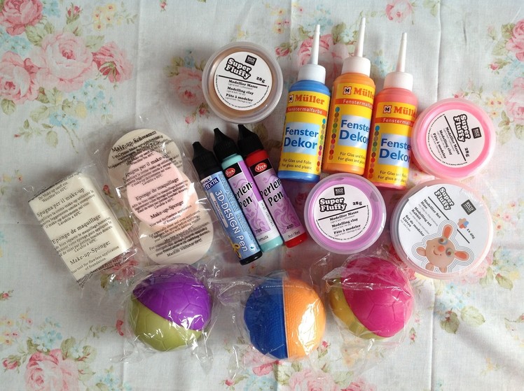 Small Haul: Homemade Squishy craft supplies and more ♡