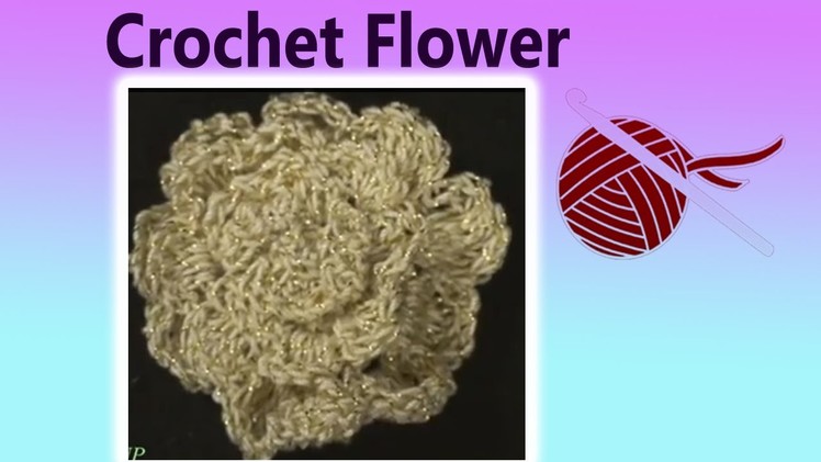 Thread Crochet Flower Marianna Left Hand Crochet Geek