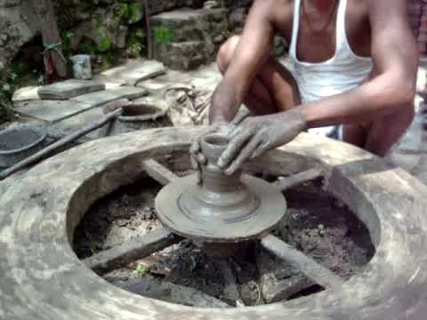 Trip to India (pottery wheel techniques)