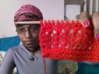 Vlog Knit crochet TUTORIAL scarf