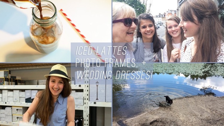 {Weekend VLOG!} Wedding dress shopping + gallery walls + Nutella pastries! || Cider with Rosie