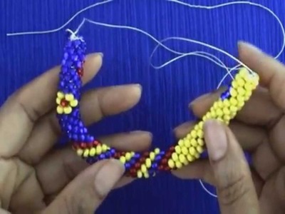 Bead Crochet | How To Secure Thread Tails