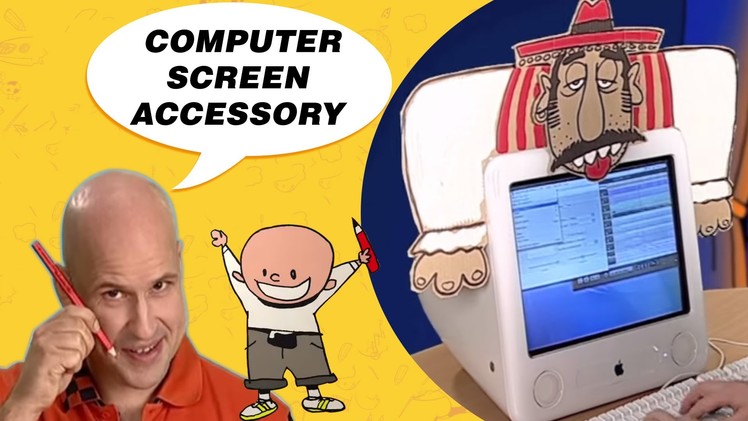 Crafts Ideas for Kids - Computer Screen Accessory | DIY on BoxYourSelf
