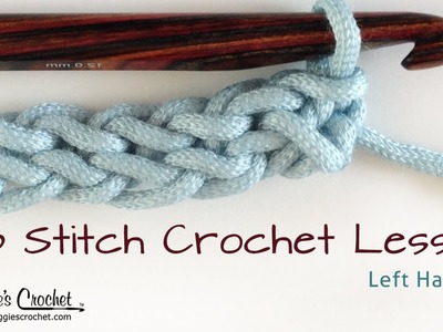 Crochet Basics: How to Slip Stitch Lesson - Left Handed