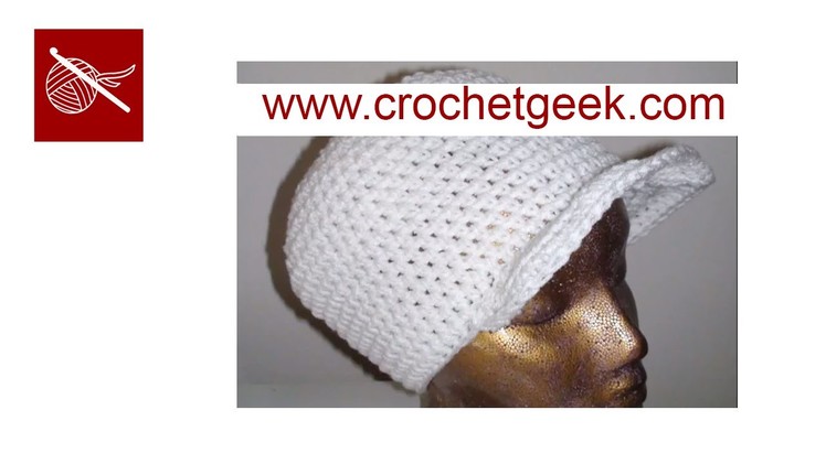 Crochet Hat with Brim Crochet Geek