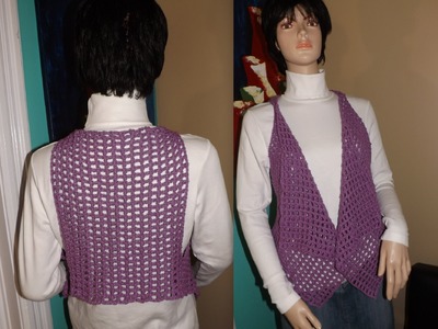 Crochet Vest Or Bolero For Beginners