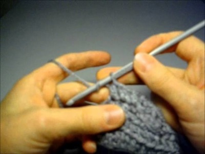 Cross-Over Long Double Crochet Stitch