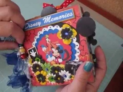 Disney Memories Paper Bag Scrapbook Album