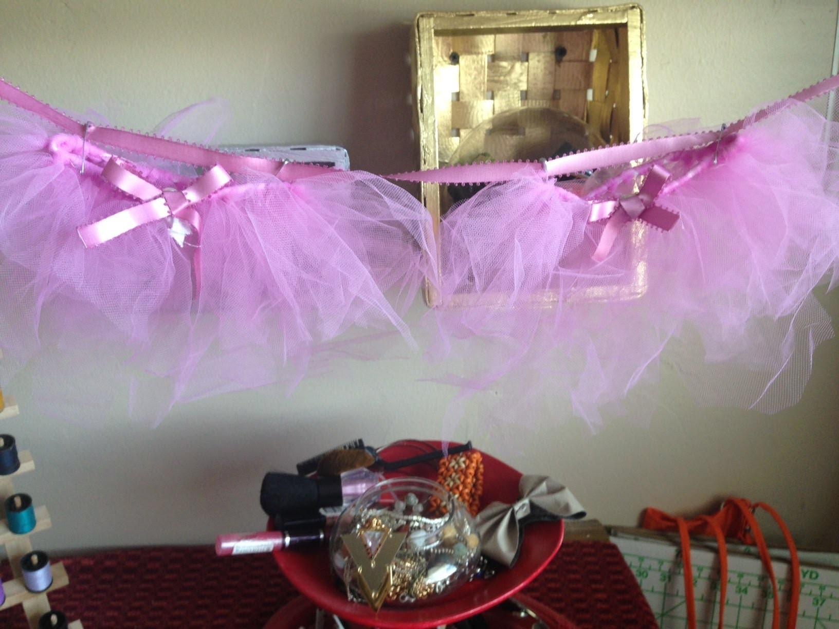 Diy Baby Shower Tutu Decor