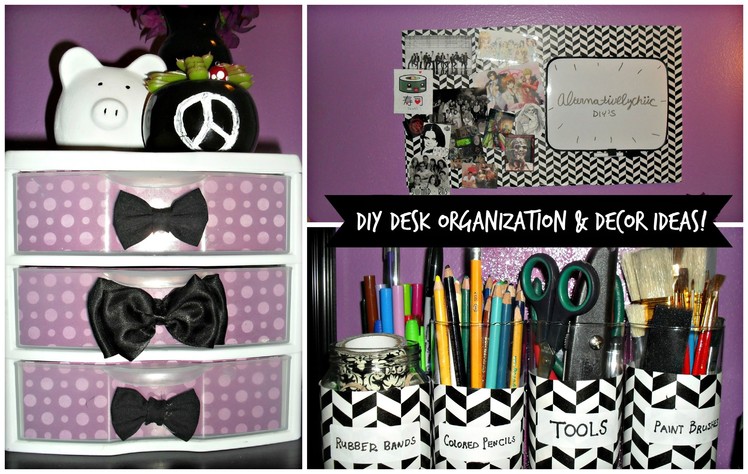 DIY Desk Organization & Decor Ideas!