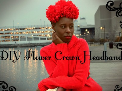 DIY Flower Crown HeadBand