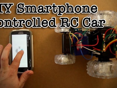 DIY Smartphone Controlled RC Car