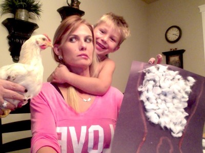 Halloween Crafts and Chickens