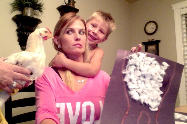 Halloween Crafts and Chickens