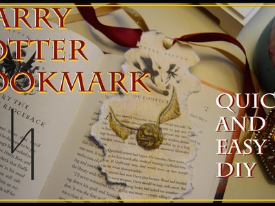 Harry Potter Bookmark : Quick & Easy DIY