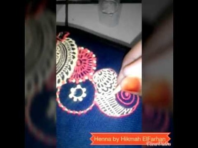 Henna by Hikmah - tutorial henna craft