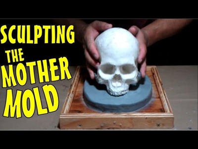 How To Make A Human Skull Mold Part One: Sculpting The Mother Mold