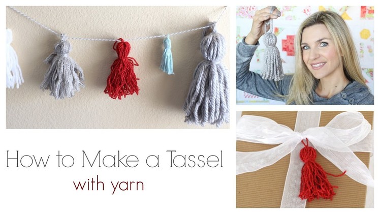 How to Make a Tassel with Yarn