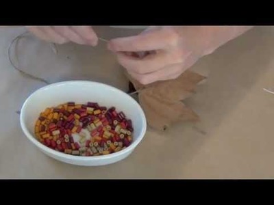 How to Make An Autumn Leaf Mobile