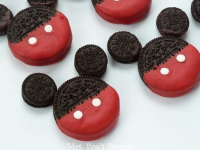 How to Make Mickey Mouse Oreos
