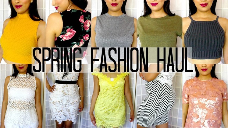 HUGE TRY-ON SPRING FASHION HAUL 2015 | FOREVER21