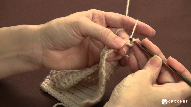 Learn to Crochet: the slip stitch