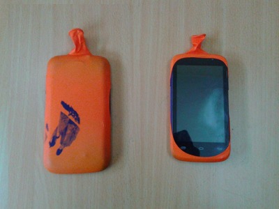 Life Hack #3: How to make your own DIY Smartphone case using Balloon in home