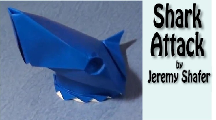 Origami Shark Attack by Jeremy Shafer