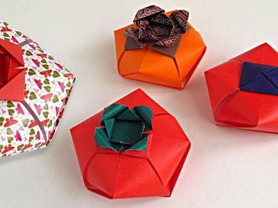 Origami Tomato-Box :: Caja tomate