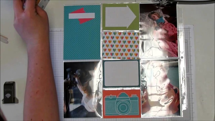 Project Life by Stampin Up Scrapbook Layout