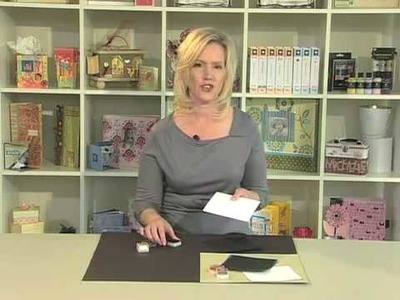 Scrapbook.TV - How to Ink the Edges of Cardstock