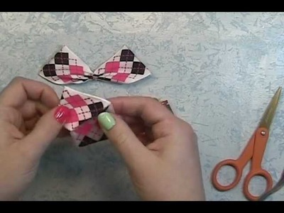 ScrapGenious: how to make Butterflies out of ribbon