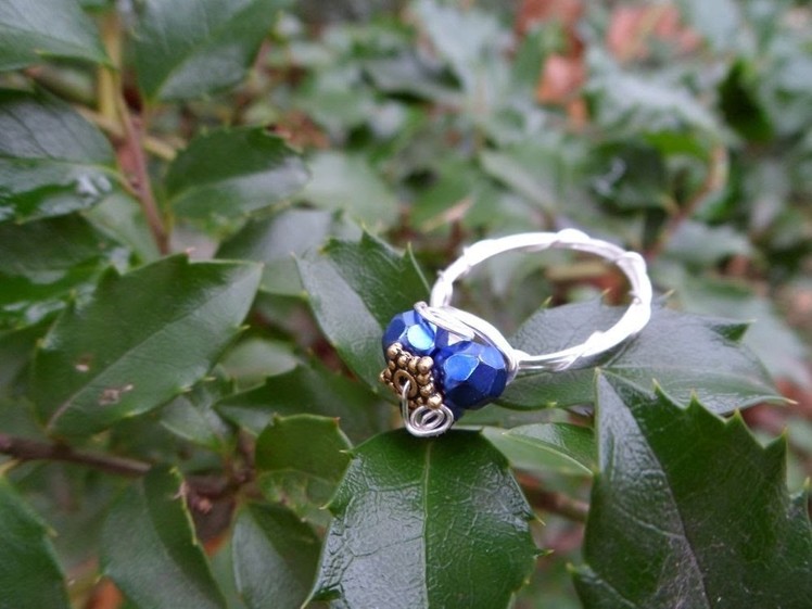 Silent Night Wire Wrapped Ring - Jewelry Making Tutorial