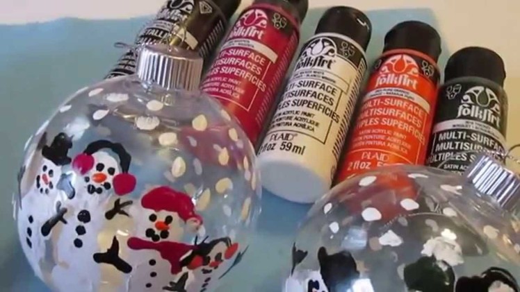Snowman Handprint Christmas Ornament Kids Craft - Cute DIY Holiday Kids Gifts