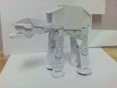 Star Wars Imperial Walker AT-AT Papercraft Model