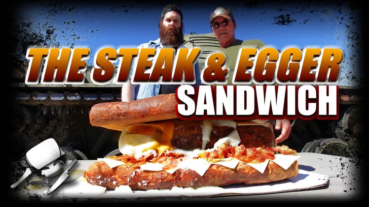 The Steak & Egger Sandwich - Epic Meal Time w. Arnold Schwarzenegger