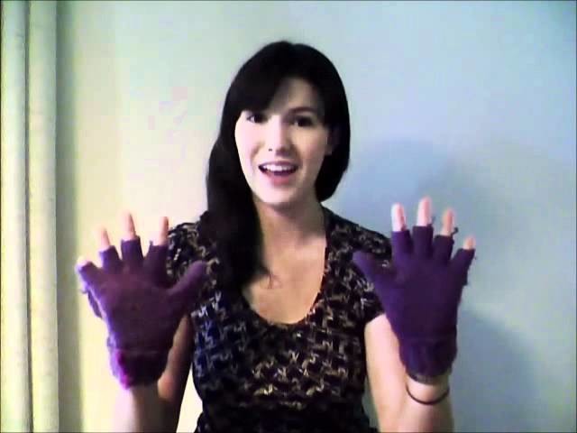 Video Response to charlieissocoollike's video "Fingerless Gloves"
