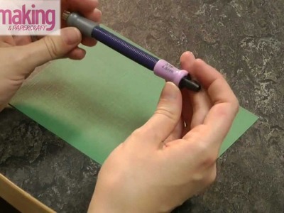 Cardmaking & Papercraft - How to: set eyelets