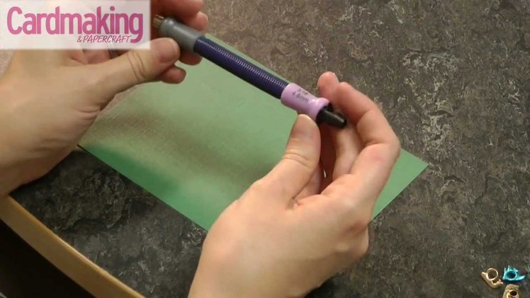 Cardmaking & Papercraft - How to: set eyelets