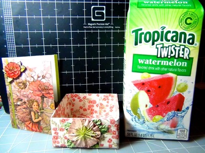 Craft Challenge #2 - Tropicana, Card & Box