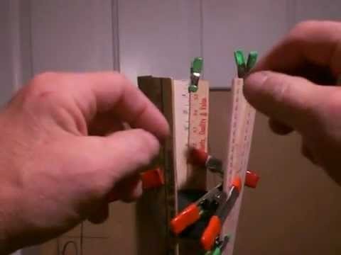 Craft Stick Space Needle Step 1