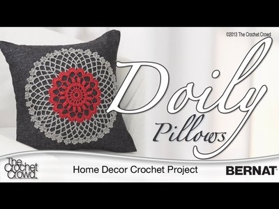 Crochet Doily Pillow Tutorial