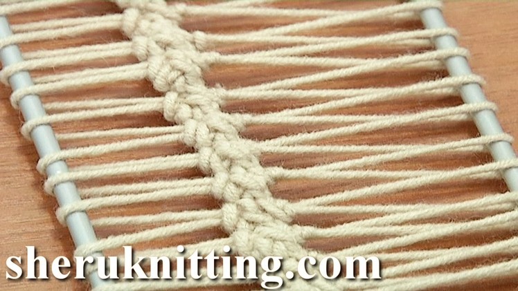 Crochet On Hairpin Loom Tutorial 17 Hairpin Lace Strip