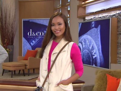 Denim & Co. Active Petite French Terry Tunic with Mary Beth Roe