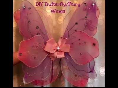 DIY Butterfly.Fairy Wings- Halloween