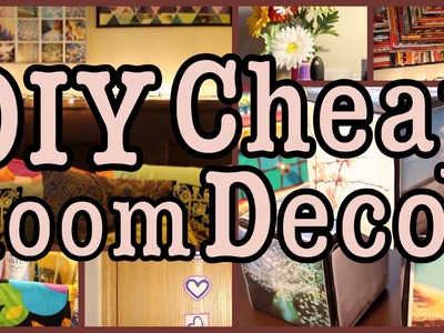 DIY: Cheap Room Decor! ✽ Ways to SPICE Up Your Room