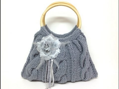 DIY how to make a sweater purse